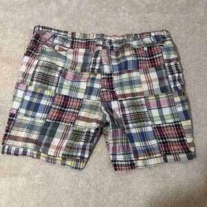 Polo Ralph Lauren Classic Fit Madras Shorts 48 Multicolor 100%‎ Cotton Old Money